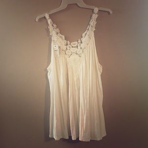 Lane Bryant crochet tank